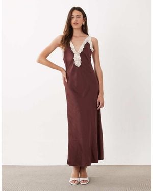 Mango Vestito Midi Senza Maniche - Rosso
