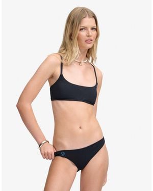 Superdry – sd&co – klassische bikinihose - Blau