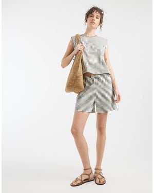 ONLY Loose Fit Shorts - Natural