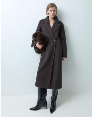 Jdy Longline Formal Coat - Grey