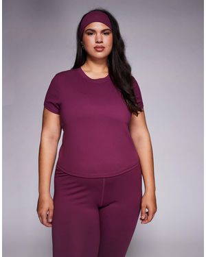 4505 Curve Icon Studio Baby T-shirt - Purple