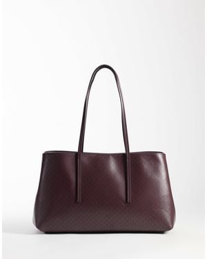 Calvin Klein – mittelgroße tragetasche - Lila