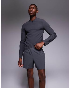 4505 Icon 13cm Quick Dry Training Shorts With Zip Pockets - Blue