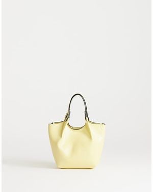 TOPSHOP Gabbie Grab Bag Small With Detachable Cross Body Strap - Yellow