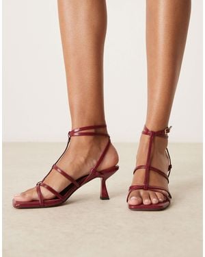 ASOS – highlight – riemchensandalen - Rot