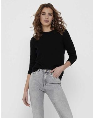 ONLY Knitted Pullover - Black