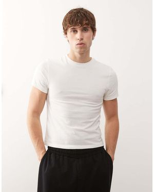 Collusion Shrunken T-shirt - White