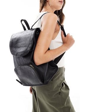 ASOS – weicher rucksack - Schwarz