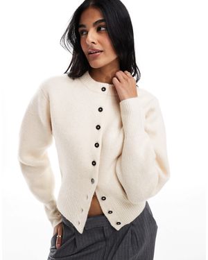 ASOS Gilet ras - Blanc