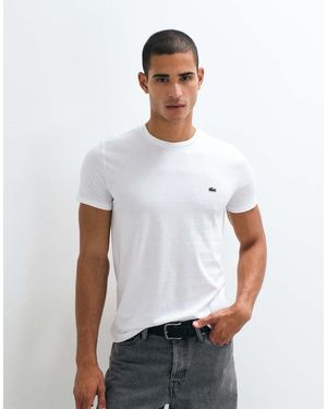 Lacoste Pima Logo T-shirt - Brown