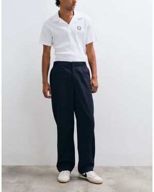 Only & Sons Toby Loose Tapered Fit Cotton Trouser - Blue
