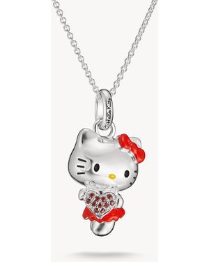 Thomas Sabo Hello kitty halskette herz - Weiß