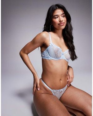 Boux Avenue Annabella Co-ord Balconette Bra - Brown