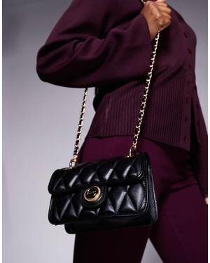 ALDO Loubella Crossbody Bag With Chain Strap - Purple