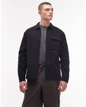 No Problemo Chemise cargo en tissu ripstop - Bleu