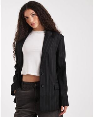 ASOS Tailored Grandpa Blazer - Black