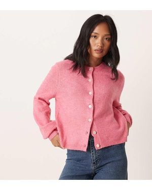 Vila Super Soft Knitted Cardigan - Pink