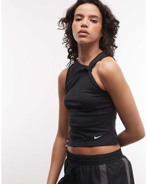 Nike Nike One Training Dri-fit Sheer Tank Top - Black