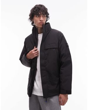 Tommy Hilfiger Tech Hooded Jacket - Black