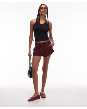Calvin Klein Jersey Sports Shorts - Red