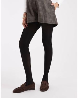 ASOS Asos design maternity - collant 50 deniers coupe améliorée - Noir