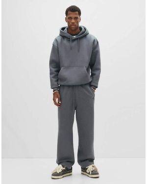 Pull&Bear Heavy Weight Joggers - Grey
