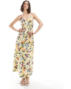 Vero Moda Cami Maxi Dress - Metallic