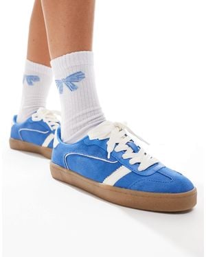 Stradivarius – sneaker - Blau