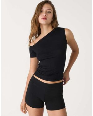 Stradivarius Mini Shorts - Blue