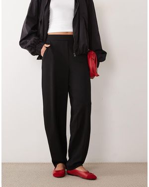 Jdy Pantalones Barrel Negros