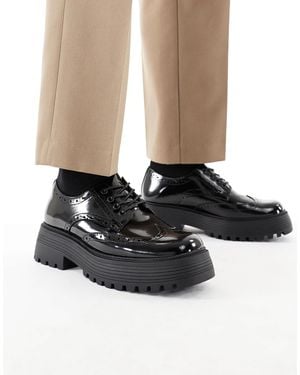 ASOS – schnürschuhe - Schwarz