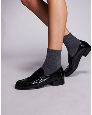 Public Desire Haboo Loafers - Black