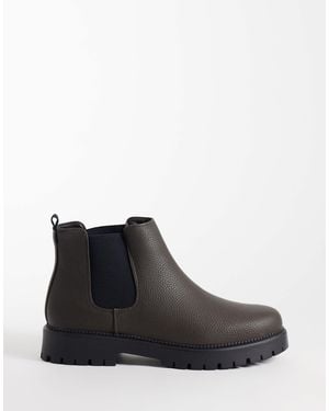 SEQWL Mexton Chunky Chelsea Boots - Black