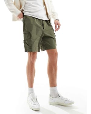 River Island – cargo-shorts - Grün
