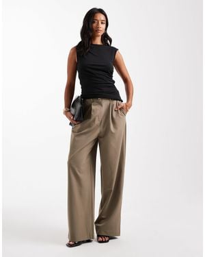 Miss Selfridge Tailored Wide Leg Trouser - Multicolor