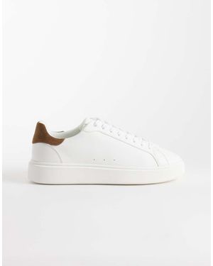 ASOS Lace Up Trainers - Natural