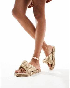 ASOS Jasper Knot Jelly Sandal - Multicolor