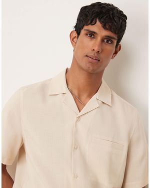 ASOS – kastiges hemd - Natur