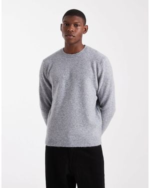 ASOS – relaxed-fit-strickpullover - Grau