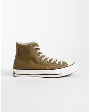 Converse Chuck 70 Hi Trainers - Natural
