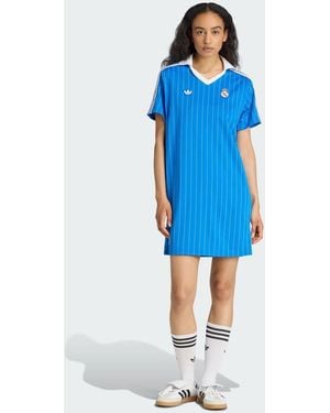 adidas Originals Real Madrid Terrace Icons Dress - Blue