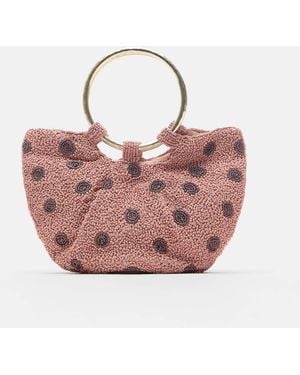 Pull&Bear – pailletten-tasche - Pink