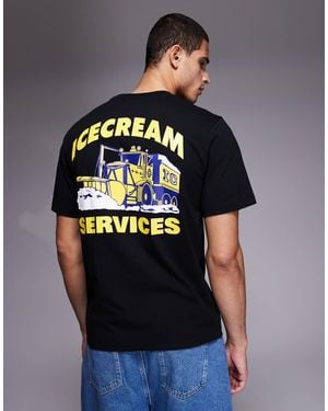 ICECREAM – services – t-shirt - Blau