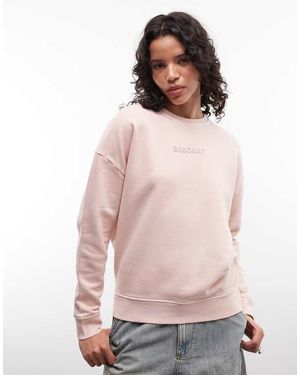 Barbour Sudadera Lavado Lyra De - Rosa