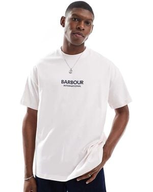Barbour Formula Oversized T-shirt - White