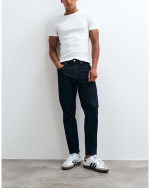 ASOS Tapered Fit Indigo Jeans - Blue