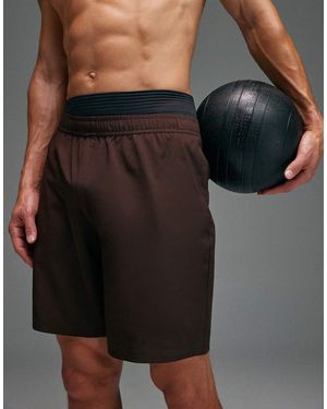 4505 Icon 7-inch Quick Dry Training Shorts With Zip Pockets - Black