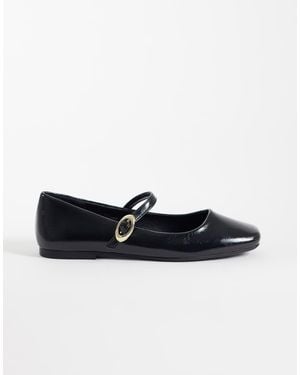 schuh Lucille Ballet Flats - Black