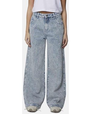 Good For Nothing Vaqueros Azules Holgados De Jacquard De