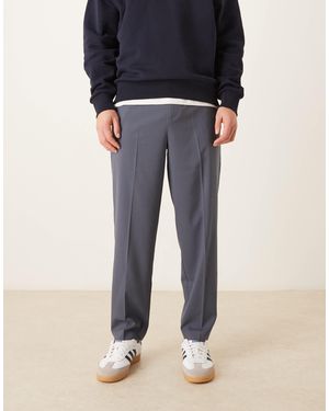 ASOS Tailored Relaxed Tapered Pants - Black